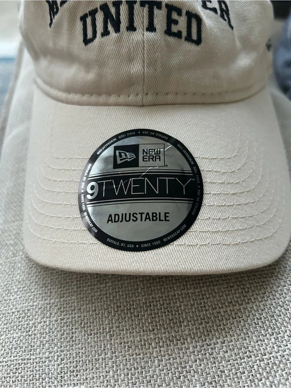 RARE New Era Manchester United 9twenty side multi patch hat; NWT